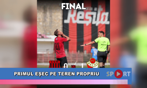 Primul eșec pe teren propriu