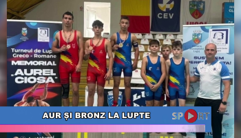 Aur și bronz la lupte
