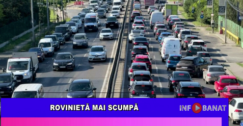 Rovinietă mai scumpă
