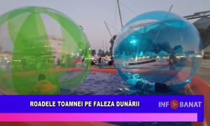 Roadele toamnei pe faleza Dunării