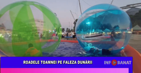 Roadele toamnei pe faleza Dunării