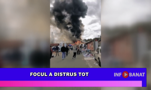 Focul a distrus tot