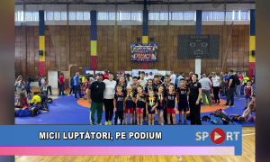 Micii luptători, pe podium