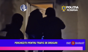 Percheziții pentru trafic de droguri