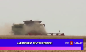 Avertisment pentru fermieri