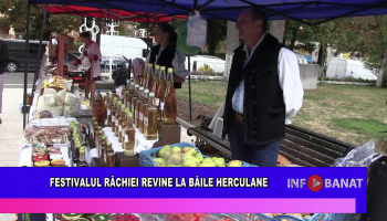 Festivalul răchiei revine la Băile Herculane