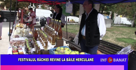 Festivalul răchiei revine la Băile Herculane