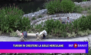 Turism în creștere la Băile Herculane