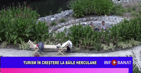 Turism în creștere la Băile Herculane