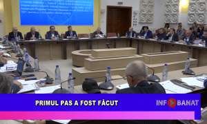 Primul pas a fost făcut