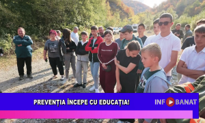 Prevenția începe cu educația!