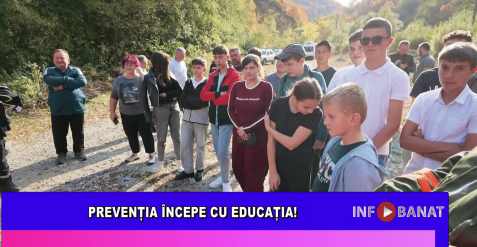 Prevenția începe cu educația!