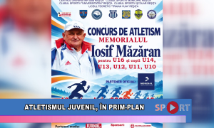 Atletismul juvenil, în prim plan