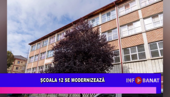 Școala 12 se modernizează