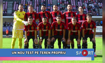 Un nou test pe teren propriu