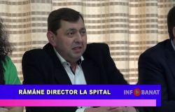 Rămâne director la spital