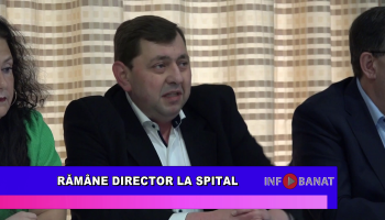 Rămâne director la spital