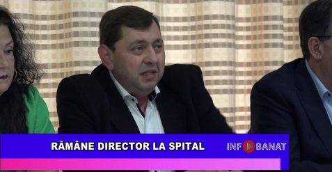 Rămâne director la spital
