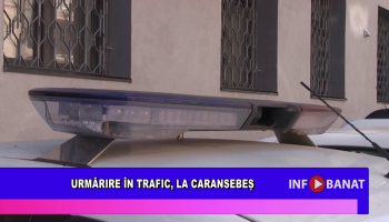 Urmărire în trafic, la Caransebeș