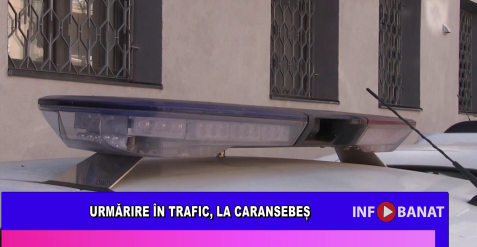 Urmărire în trafic, la Caransebeș