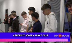 A început Școala Banat Cult