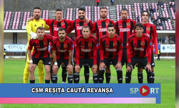 CSM Reșița caută revanșa