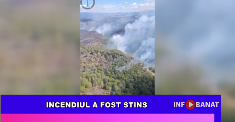 Incendiul a fost stins