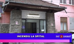 Incendiu la spital
