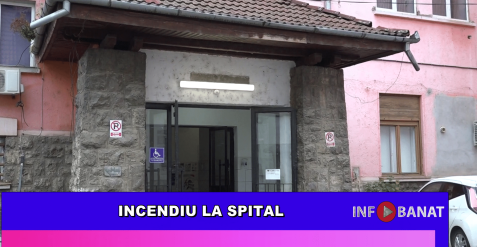 Incendiu la spital