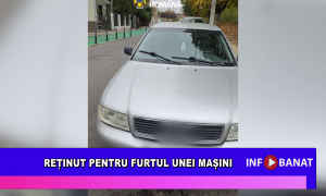 Reținut pentru furtul unei mașini