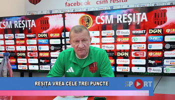 Reșița vrea cele trei puncte