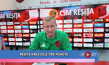 Reșița vrea cele trei puncte