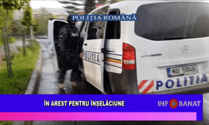 În arest pentru înșelăciune