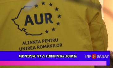 AUR propune TVA 9% pentru prima locuință